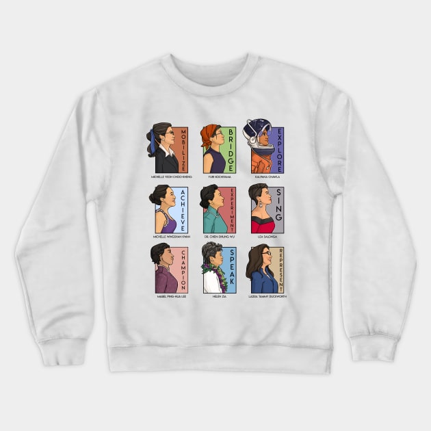 She Series - Real Women Version 6 Crewneck Sweatshirt by KHallion